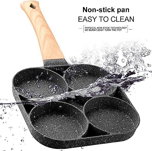 EggMaster™ 4-Hole Pan – Quick, Even Cooking