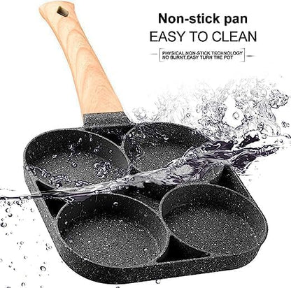 EggMaster™ 4-Hole Pan – Quick, Even Cooking